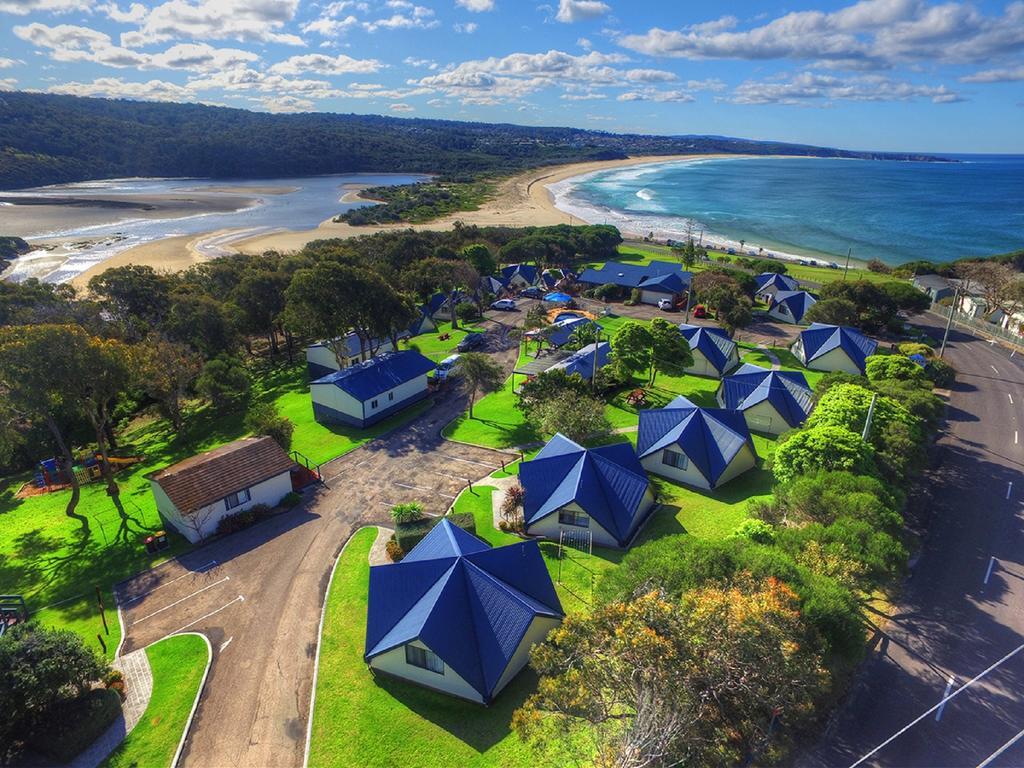 Beach Cabins Merimbula Buitenkant foto