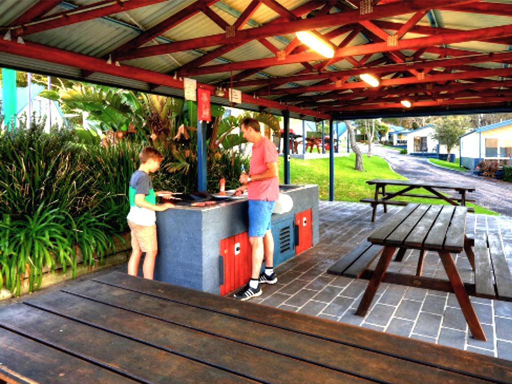 Beach Cabins Merimbula Buitenkant foto