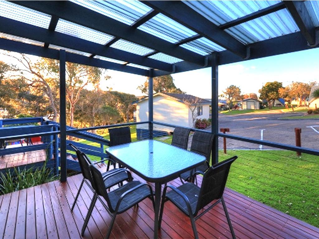 Beach Cabins Merimbula Buitenkant foto